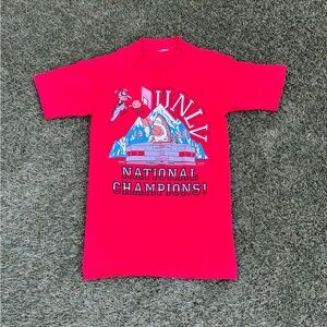 Red UNLV National Champions T-Shirt